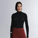 Blusa Segunda Pele Manga Longa Skin Cropped