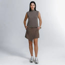 Kit Presente Feminino | Saia Mini e  Blusa Gola Alta Techsture Vest