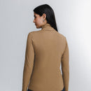 Tech T-Shirt® Gola Alta Manga Longa Feminina