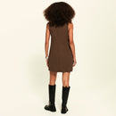 Vestido Curto Gola Canoa FutureForm® Feminino