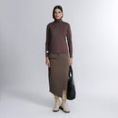 Tech T-Shirt® Gola Alta Manga Longa Feminina