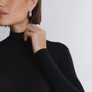 Blusa Segunda Pele Manga Longa Skin Cropped