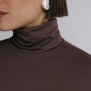 Tech T-Shirt® Gola Alta Manga Longa Feminina