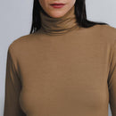 Tech T-Shirt® Gola Alta Manga Longa Feminina