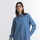 Vestido Chemise Manga Longa FutureForm®