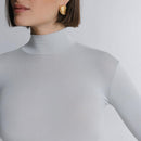 Blusa Segunda Pele Manga Longa Skin Cropped