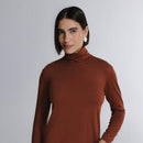 Tech T-Shirt® Gola Alta Manga Longa Feminina