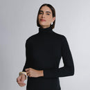 Tech T-Shirt® Gola Alta Manga Longa Feminina