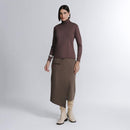 Tech T-Shirt® Gola Alta Manga Longa Feminina