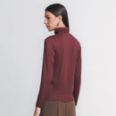 Tech T-Shirt® Gola Alta Manga Longa Feminina