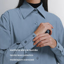 Camisa Oversized Alfaiataria Tech FutureForm® Feminina